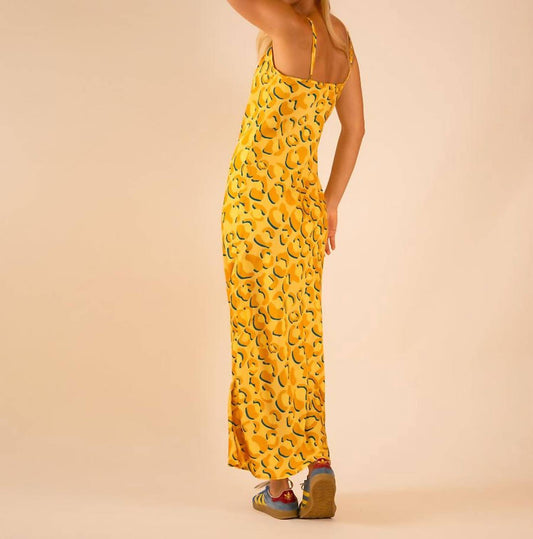 Care Tucker - Lennon Zipslip™️ Dress Canary Shaded Leopard