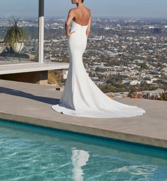 Casablanca - Edie Sweetheart Strapless Dress