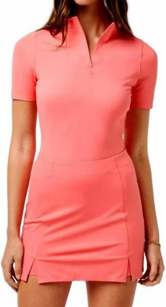 Travismathew - Sunfire Movement Zip Polo