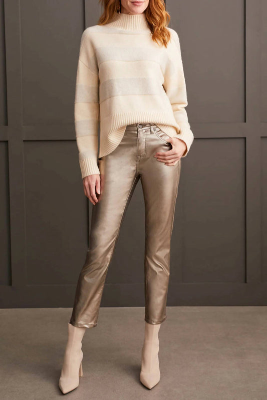 Tribal - Long Sleeve Mock Neck Sweater