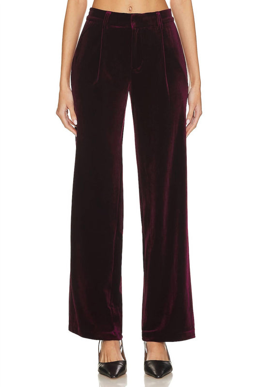 Sanctuary - Faye Velvet Trouser