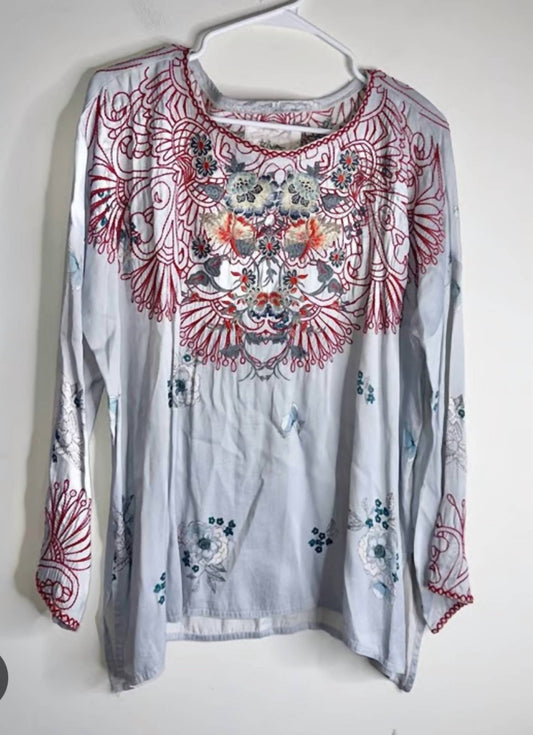 Johnny Was - Women's Adira Satin Blouse