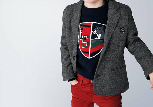 Mayoral - Boys' Textured Marino Blazer