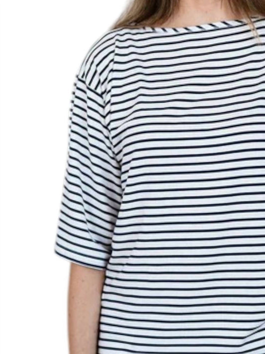 Yala - Jaclyn Wide Sleeve Boatneck Bamboo Top