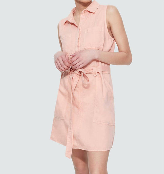 Dex - Tencel Sleeveless Shirtdress