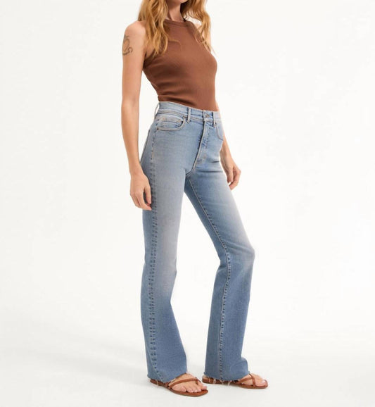 Veronica Beard - Cameron Raw Hem Bootcut Jean