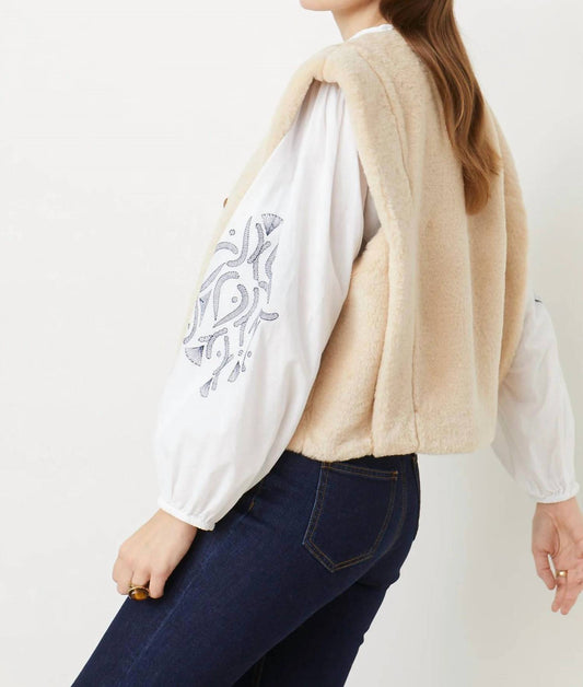 Suncoo - Diego Faux Fur Vest