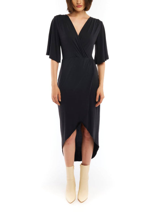 Lblc The Label - Courtney V Neck Dress