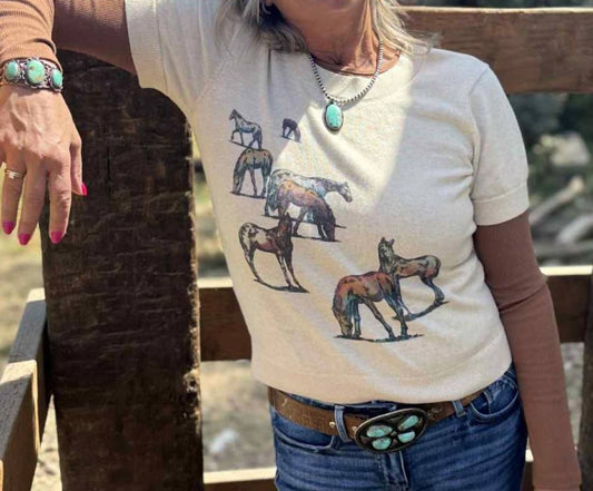 Pendleton - Wild Horses Cotton Tee