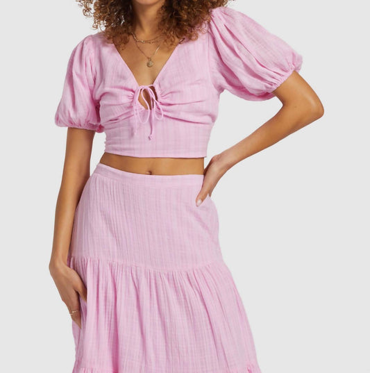 Billabong - Tropic Heart Cropped Blouse