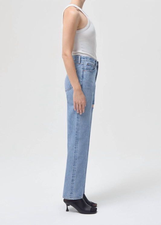 Agolde - Lana Mid Rise Vintage Straight Leg Jeans