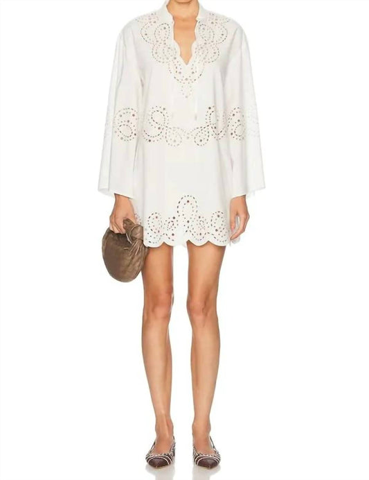 Jonathan Simkhai - Sarina Long Sleeve Mini Dress