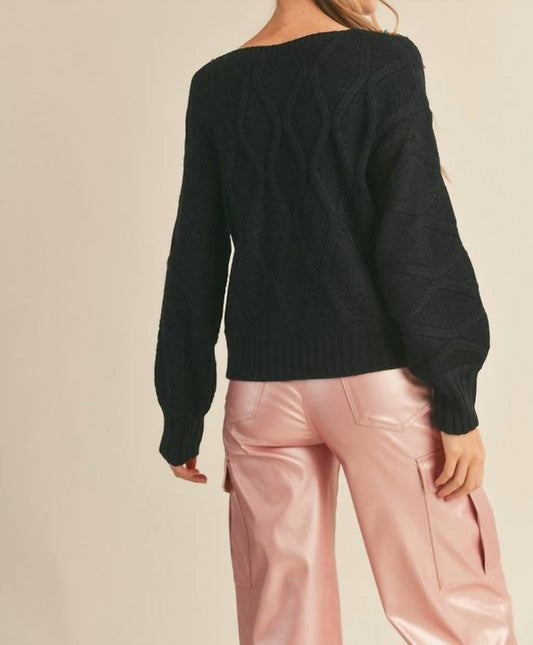 Bibi - Sequin Embellished Sweater