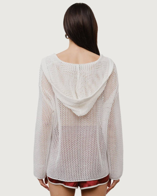 Loucia - Isabel Crochet Hoodie