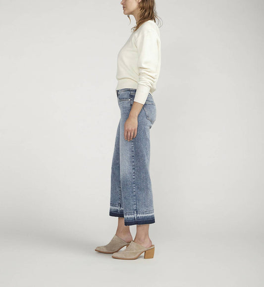 Jag - Mid Rise Wide Leg Jeans