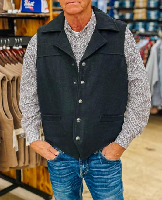 Circle S - Men's Western Vest