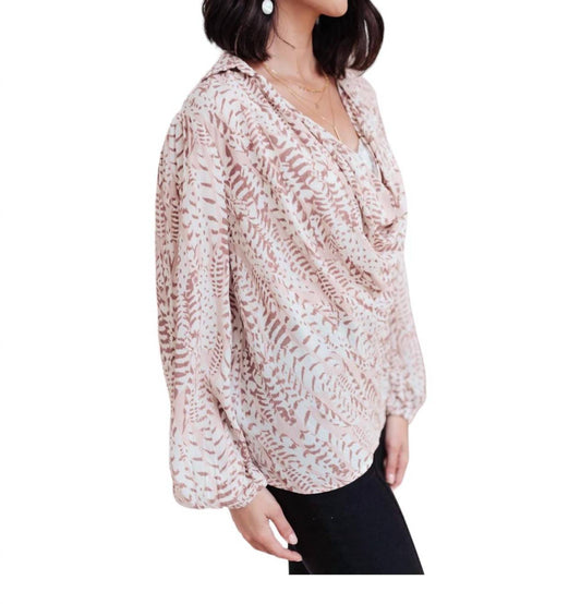 Andree By Unit - Take Flight Cowl Neck Top