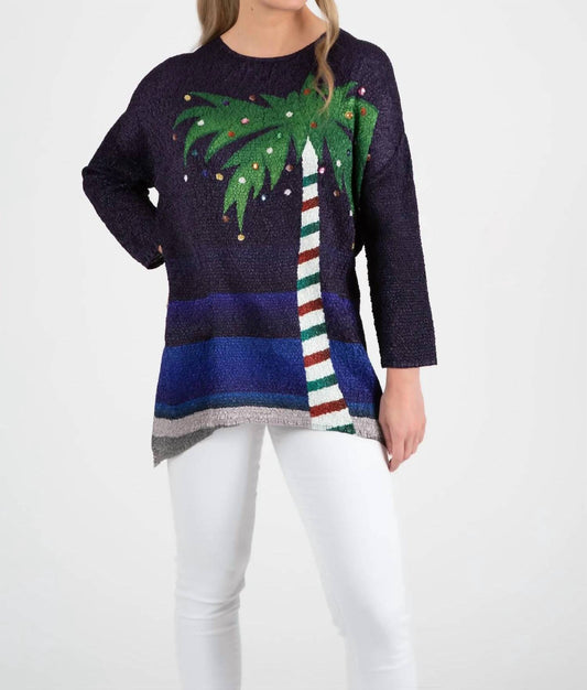 Berek - Holiday Palms Long Sleeve Tunic
