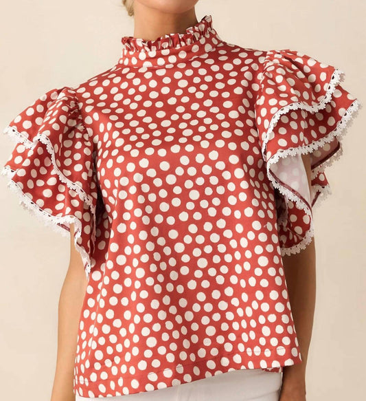 Prosperina - Blair Ruffle Top