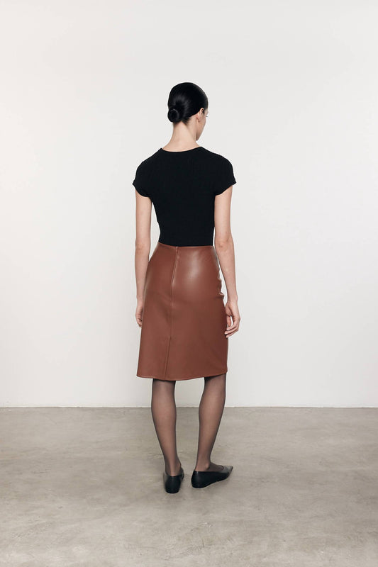 Enza Costa - CASHMERE COTTON POINTELLE CAP SLEEVE CREW