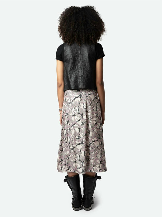 Zadig & Voltaire - June Silk Midi Skirt