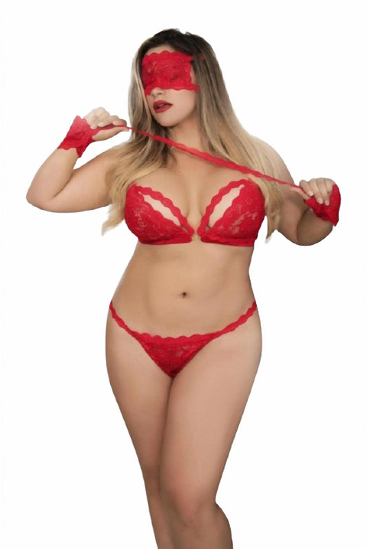 Mapale - Emilia 4 Piece Bra Set - Plus