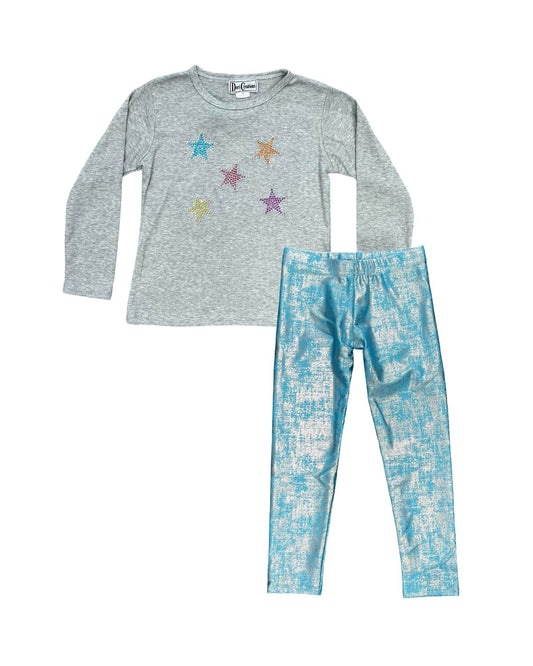 Dori Creations - Girls Lamé Leggings