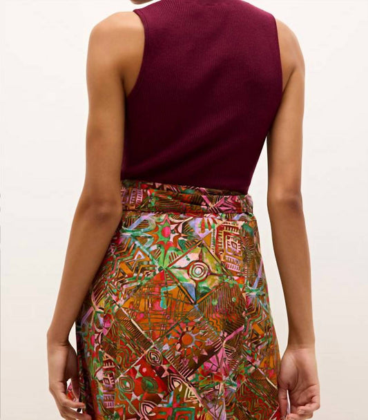 Marie Oliver - Mazie Sleeveless Mock Neck Top