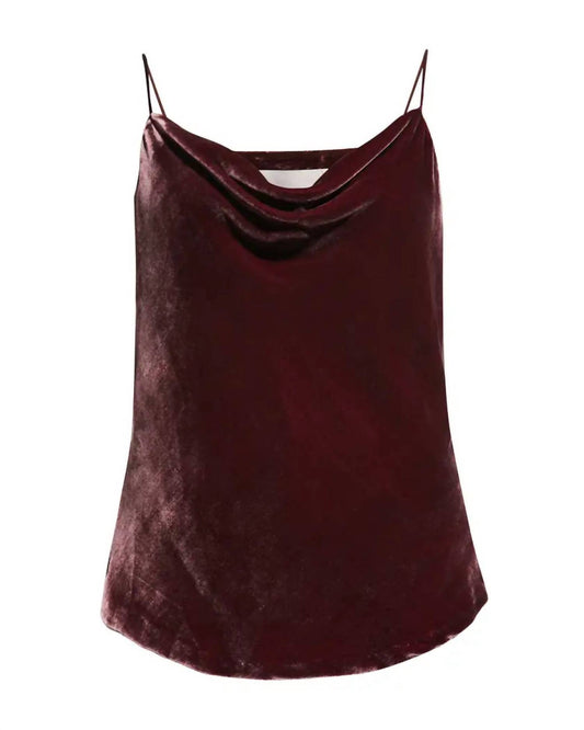 Callalily Velvet Cami