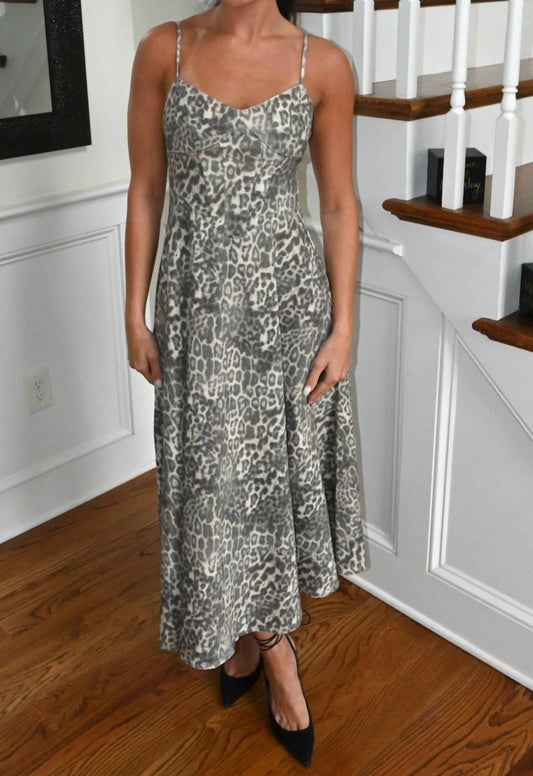 Klesis - Layla Leopard Dress