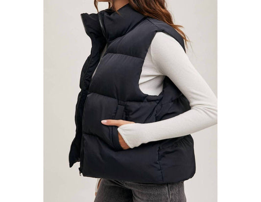 Bluivy - Zip Front Puffer Vest