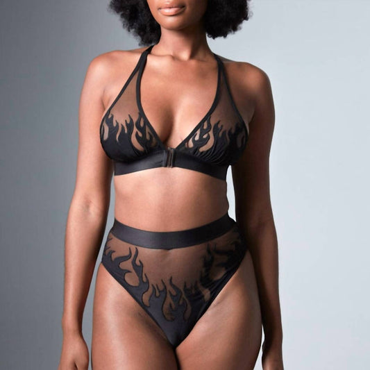 Thistle And Spire - Smokin Mirrors High Leg Brief