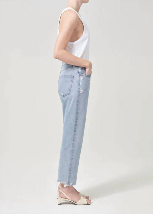 Agolde - 90s Crop Mid Rise Straight Jeans