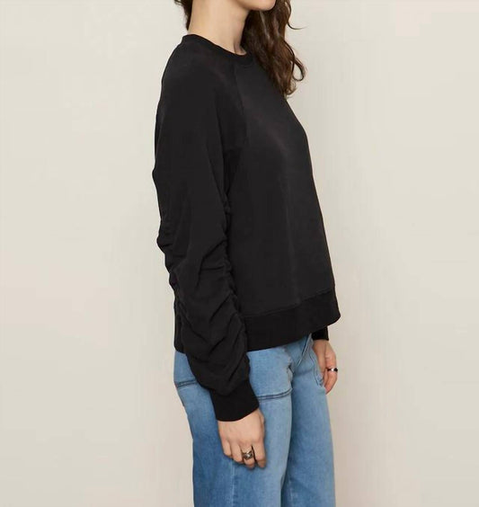 Sanctuary - Shirred Sleeve Sweatshirt