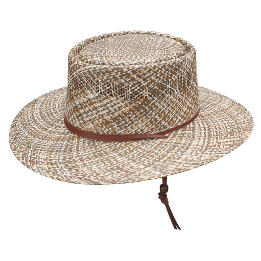 Stetson - Men's Wide Brim Straw Gambler Hat