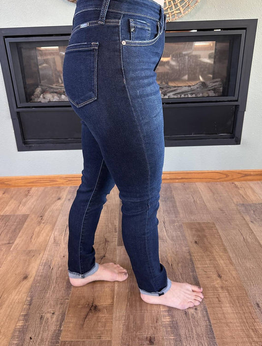 Kancan - Janice High Rise Cigarette Leg Jeans