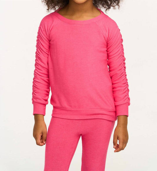 Chaser - Girls Shirred Pullover Top