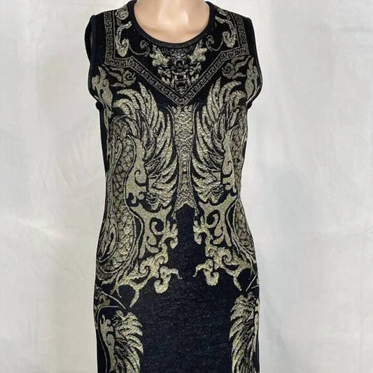 Roberto Cavalli - Women's Wool Sheath Mini Dress