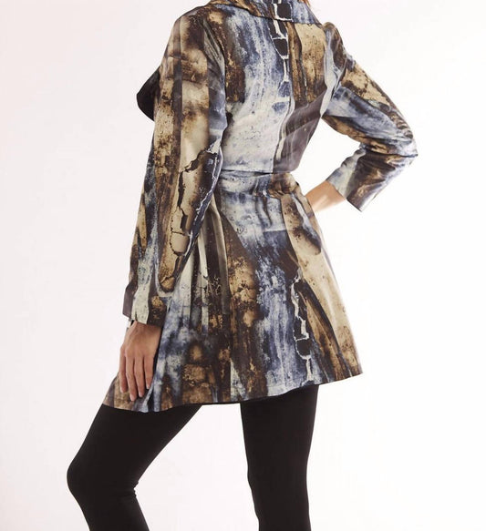 Arctic Belted Collard Rain Jacket