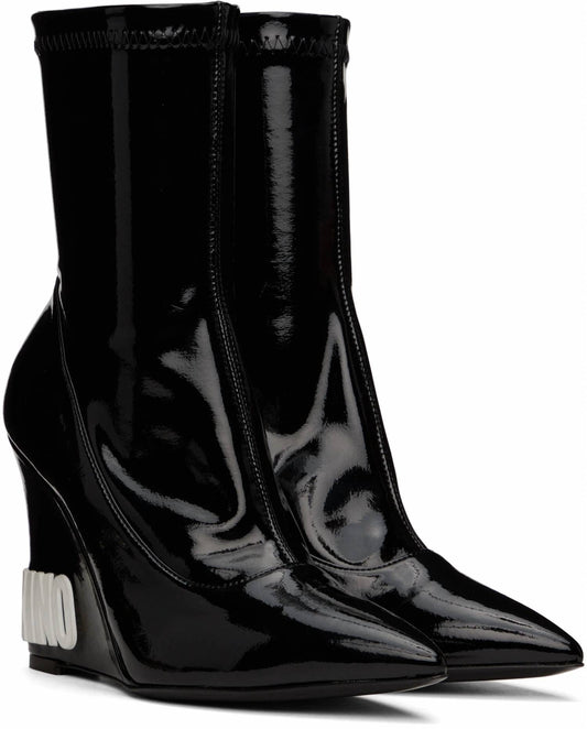 Moschino - Women's Wedge Ankle Boots