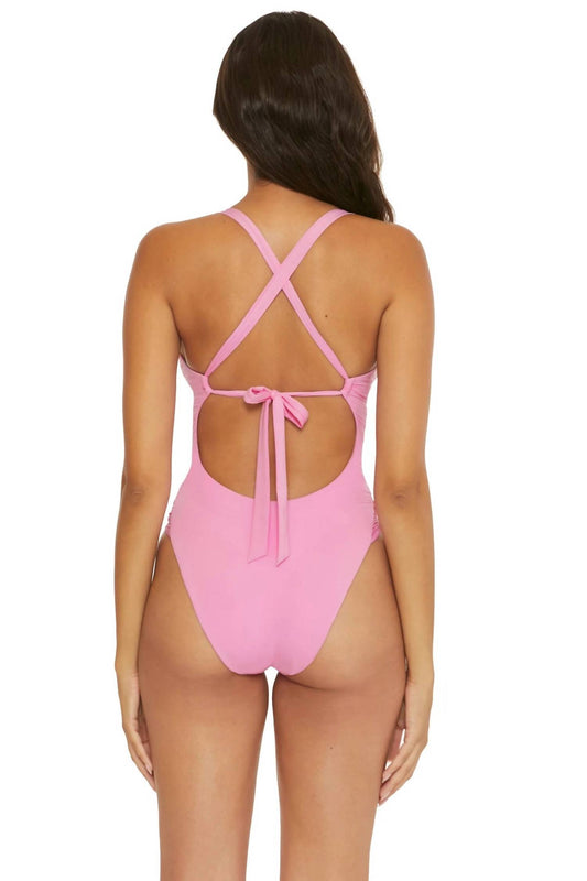 Becca - By Rebecca Virtue Color Code High Leg One Piece