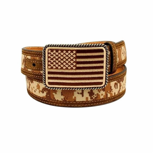 M&F Western - Men's Digi Camo Usa Belt