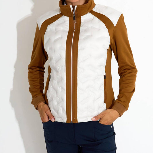 Abacus Sportswear Us - Portrush Hybrid Full Zip Jacket