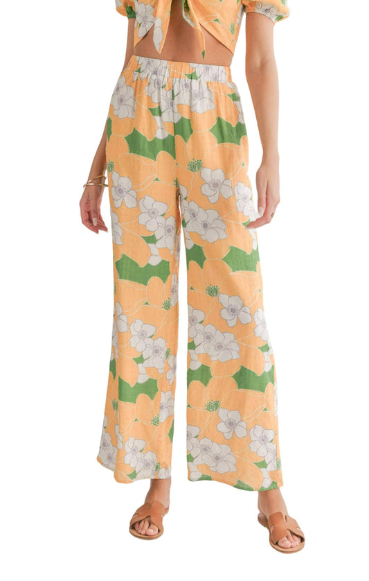 Sadie & Sage - Floral Wide Leg Pants