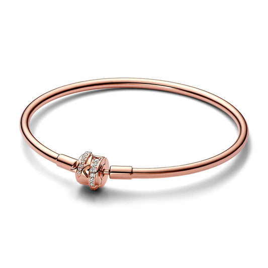 Pandora - 14k bangle with shooting star 17cm