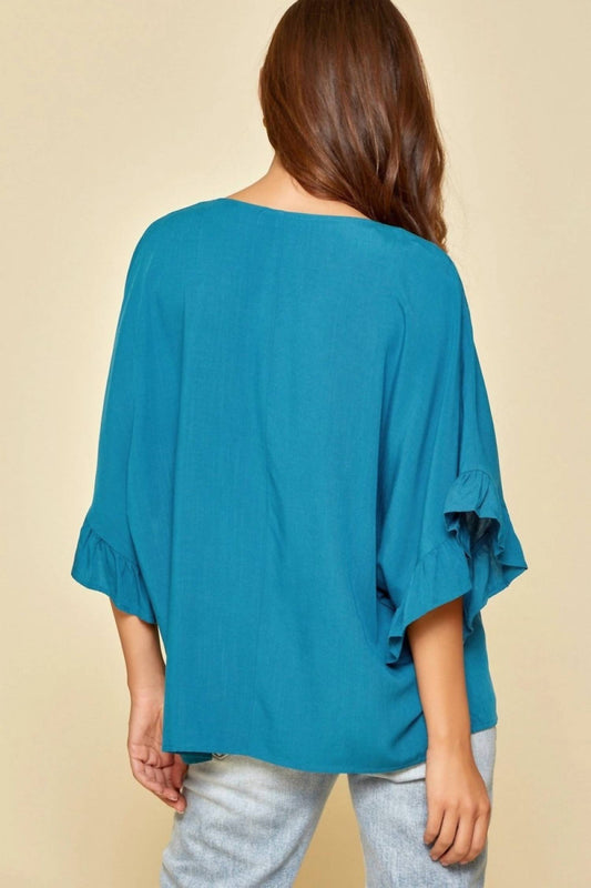 Andree By Unit - Ruffle Sleeve Top