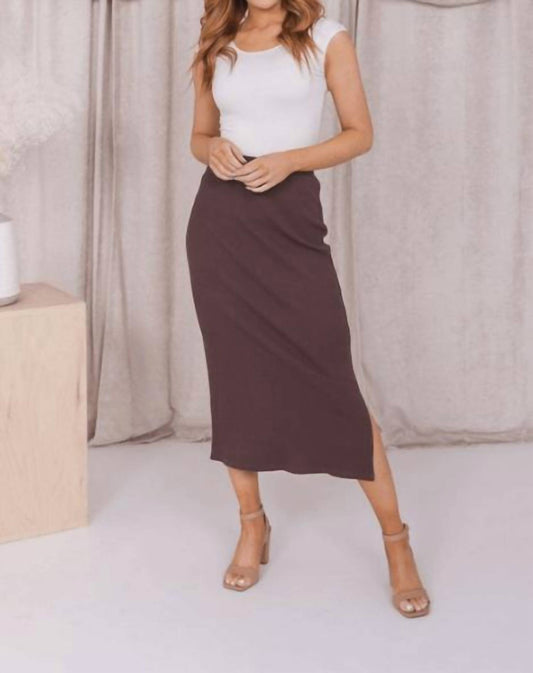 Mikarose - Ribbed Skirt