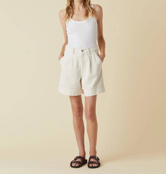 Le Jean - Pleated Trouser Short