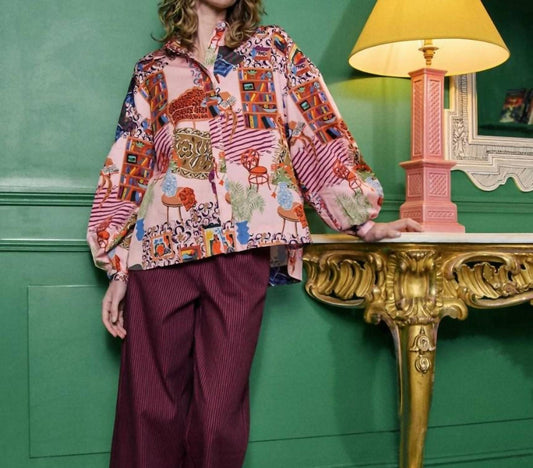 Frnch - Gerbera Blong Sleeve Button Down Shirt