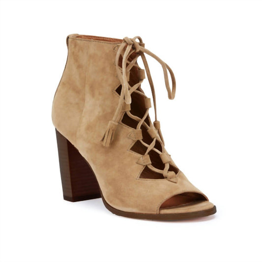 Frye - Women's Gabby Ghillie Peep Toe Bootie